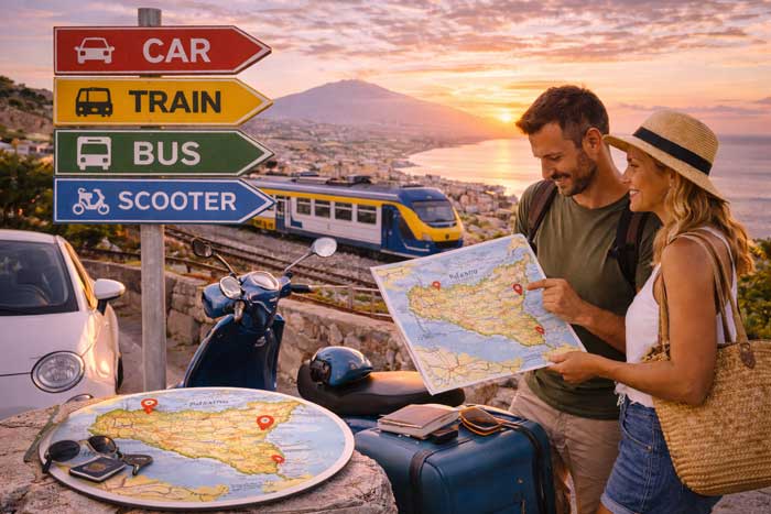 getting around sicily
